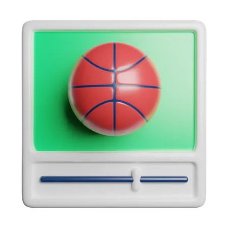 Basket Ball  3D Icon