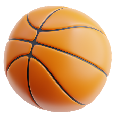 Basket-ball  3D Icon