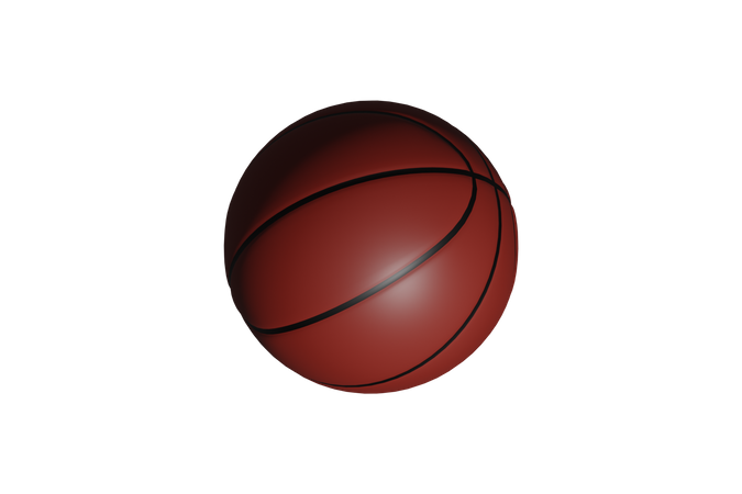 Basket Ball 3D Illustration