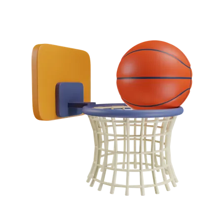 Basket Ball 3D Icon