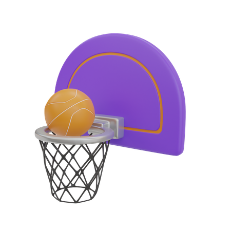 Basket-ball  3D Icon