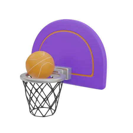 Basket-ball  3D Icon