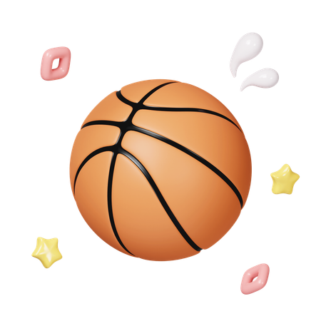 Basket-ball  3D Icon