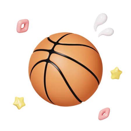 Basket-ball  3D Icon