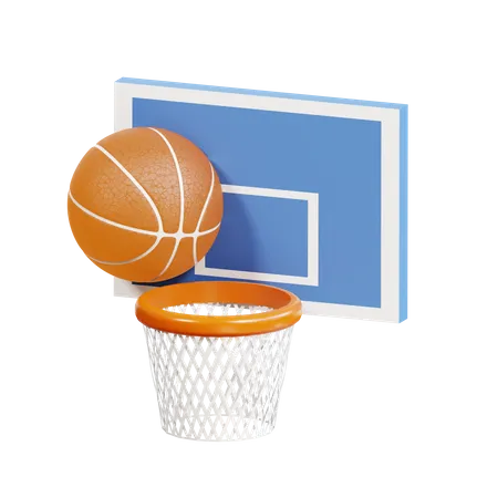 Basket-ball  3D Icon