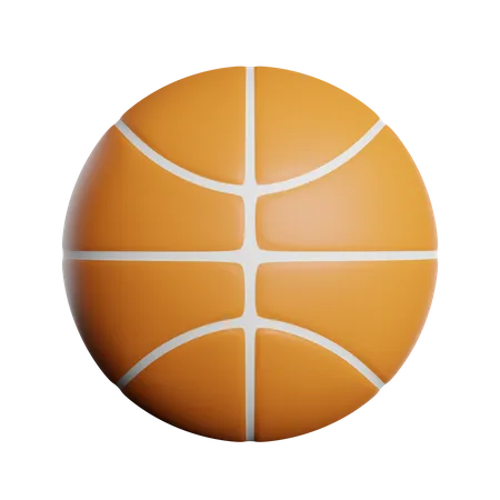 Basket Ball Sports 3D Icon