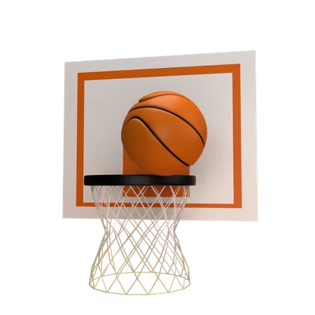 Basket-ball  3D Icon