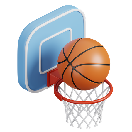 Basket-ball  3D Icon