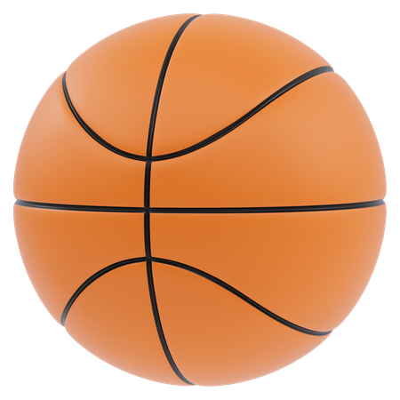 Basket-ball  3D Icon