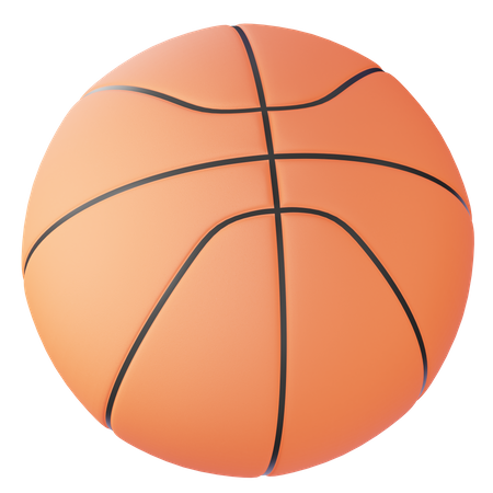 Basket-ball  3D Icon