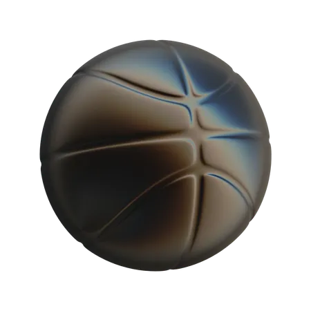 Basket Ball Abstract  3D Icon