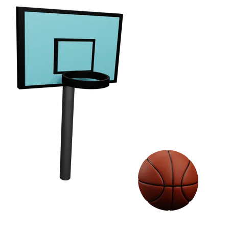 Basket de rue  3D Icon