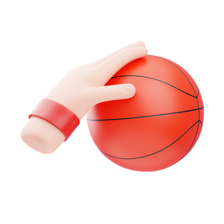 Dribble de basket-ball  3D Icon