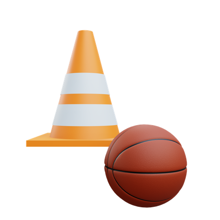 Esercizio di basket  3D Icon