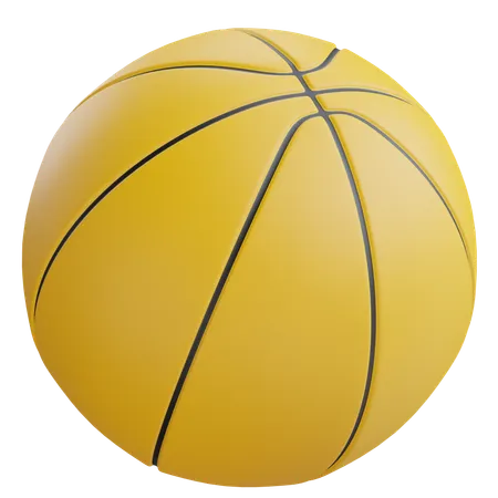 Basketball In 3 D Excitement 3D Icon