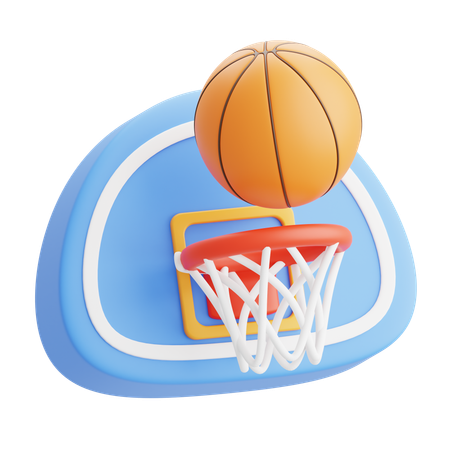 Basketball  3D Icon