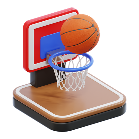 Basketball  3D Icon