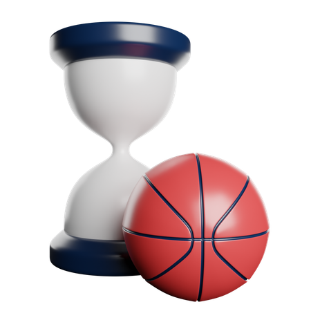 バスケットボール  3D Icon