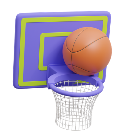 Basketball  3D Icon