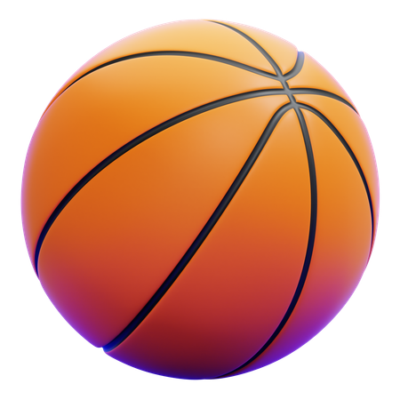 Basketball  3D Icon