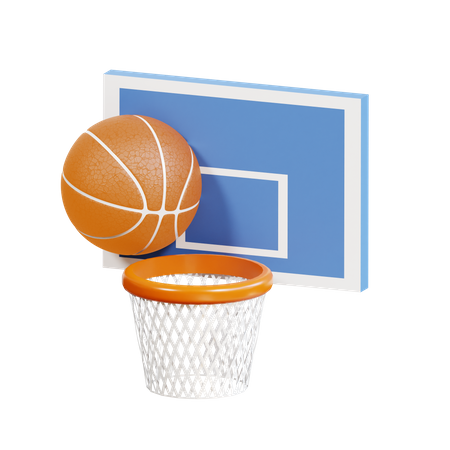 Basketball  3D Icon