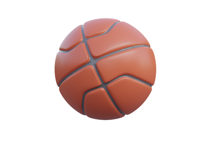 Basketball  3D Icon