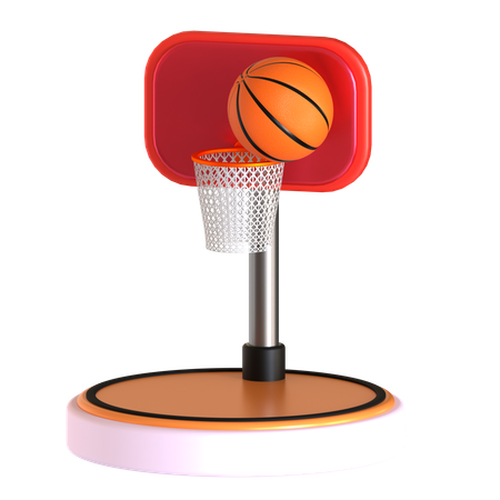 Basketball  3D Icon