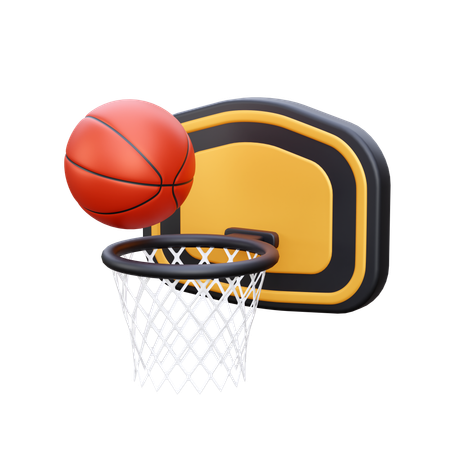 Basketball  3D Icon