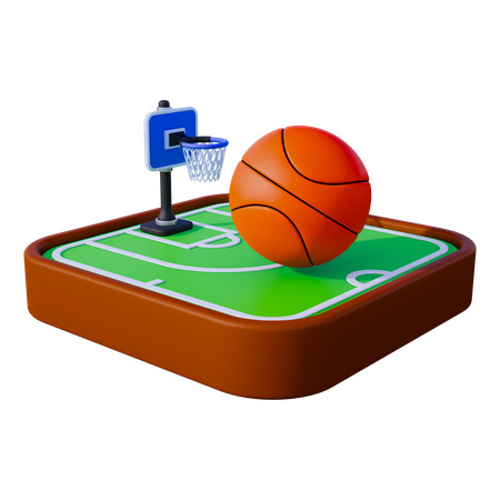 Basketball  3D Icon