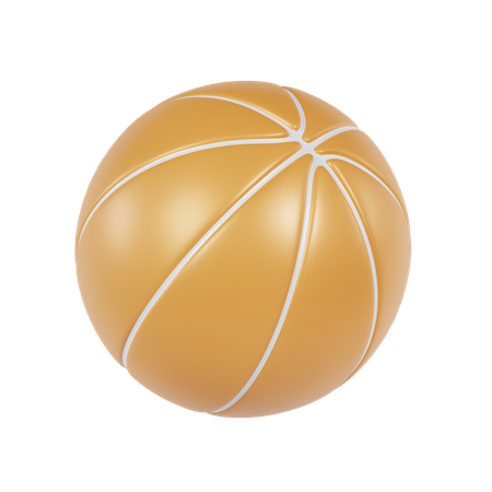 Basketball  3D Icon