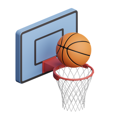 Basketball  3D Icon