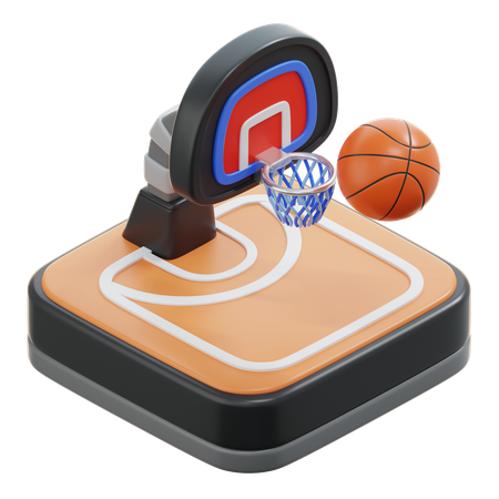 Basketball  3D Icon