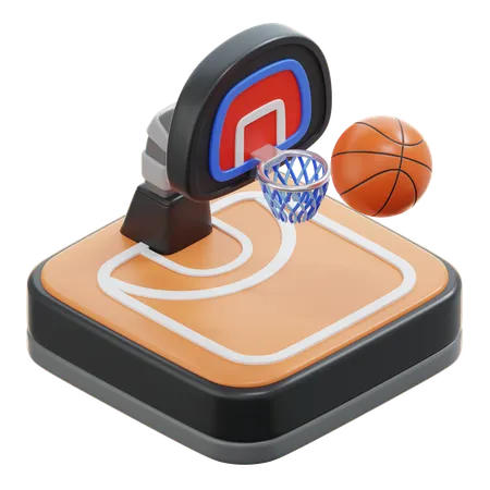 Basketball  3D Icon