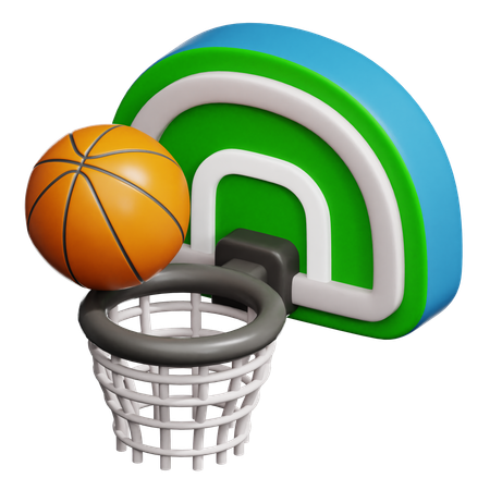 Basketball  3D Icon