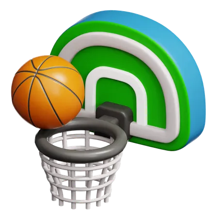 Basketball  3D Icon