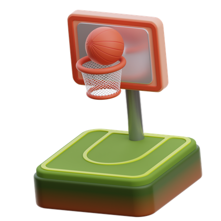 Basketball  3D Icon