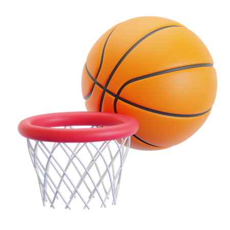 Basketball  3D Icon