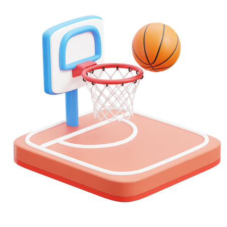 Basketball  3D Icon