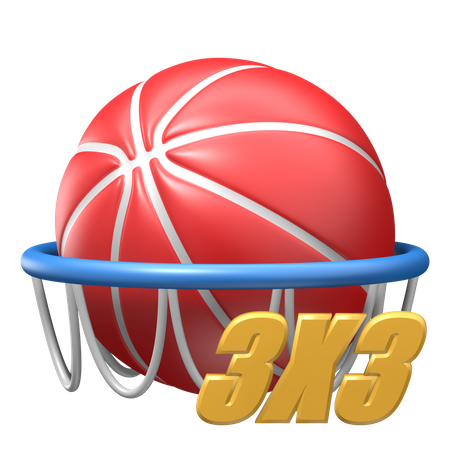 Basketball  3D Illustration