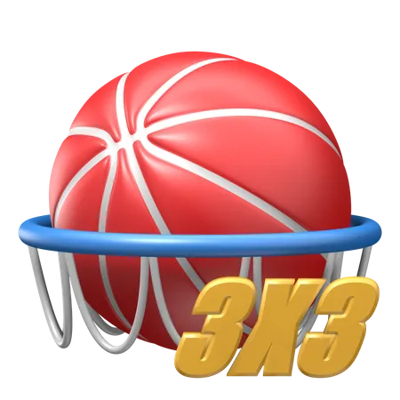 Basketball  3D Illustration