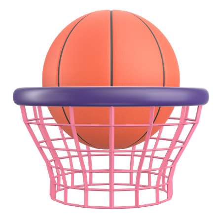 Basketball  3D Illustration