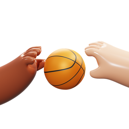 Basketball  3D Illustration