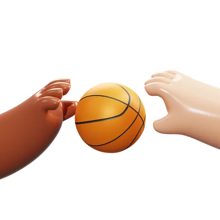 Basketball  3D Illustration