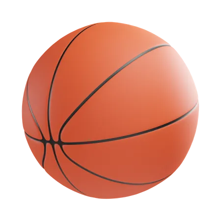 バスケットボール  3D Icon