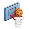 basketball hope emoji 3d