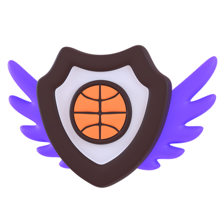 Basketball-Abzeichen  3D Icon