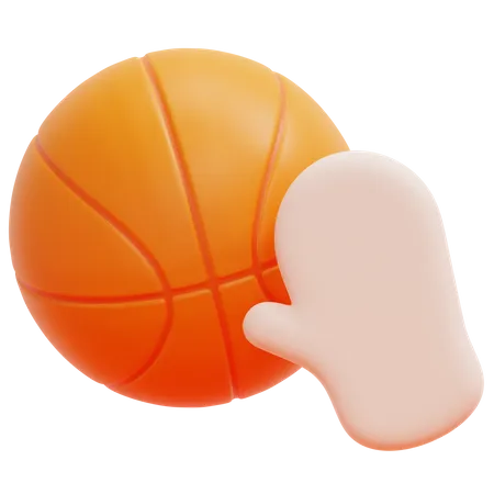 Basketball Block  3D Icon