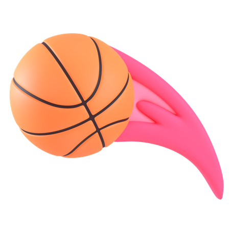 Basketball-Feuer  3D Icon