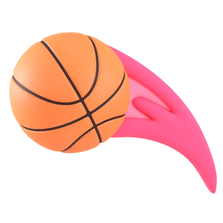 Basketball-Feuer  3D Icon