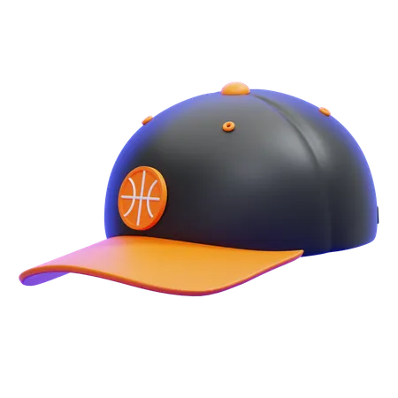 Basketball hat  3D Icon
